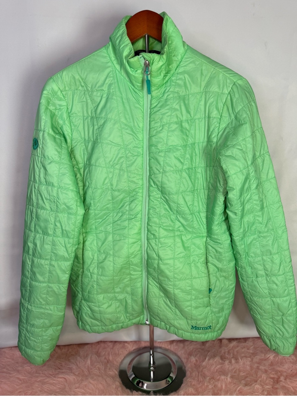Marmot Women's Lightweight Quilted Jacket - Mint Green